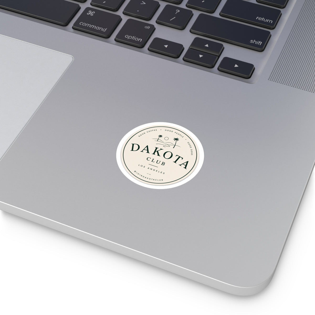 Dakota Club Round Sticker (Indoor/Outdoor)