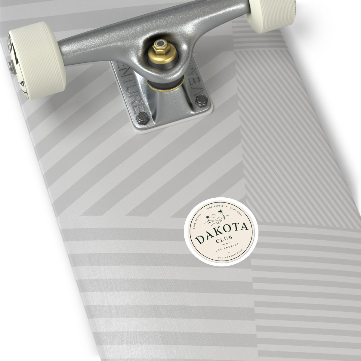 Dakota Club Round Sticker (Indoor/Outdoor)